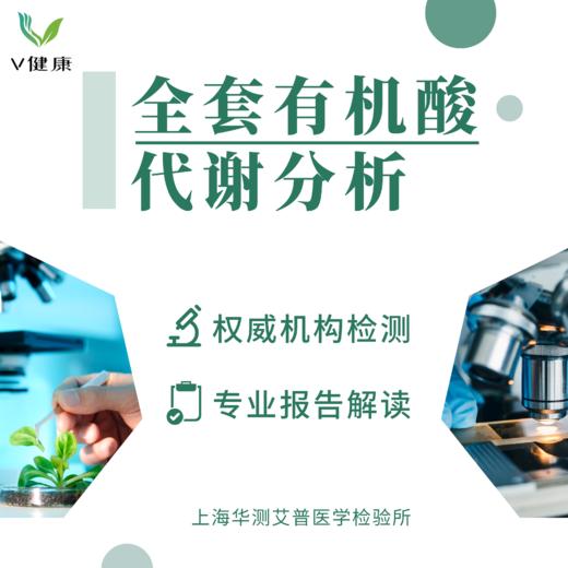 【检测】全套有机酸代谢分析（尿液）华测1073 商品图0