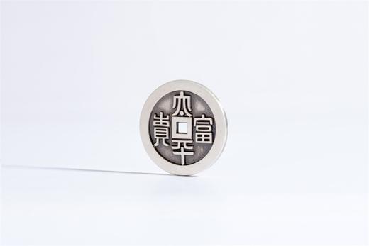 矩德泉坊 纯银手作  太平富贵背龙凤（3厘米版）  QY405000777 商品图0