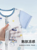 贝肽斯婴儿衣服夏季薄款宝宝短袖连体衣纯棉新生儿男女孩儿童睡衣 商品缩略图1