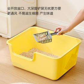 【宠物合集】半封闭加厚猫砂盆 自动喂食 凉席 吃饭碗 厕所 牵引绳