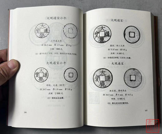 《中国古钱新品集》作者钤印本 全一册 商品图3