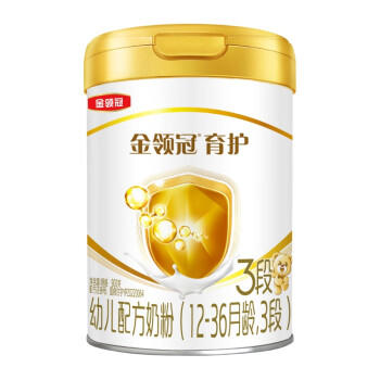 伊利金领冠育护【5倍DHA好脑力】幼儿配方奶粉3段(1-3岁)900g 商品图0