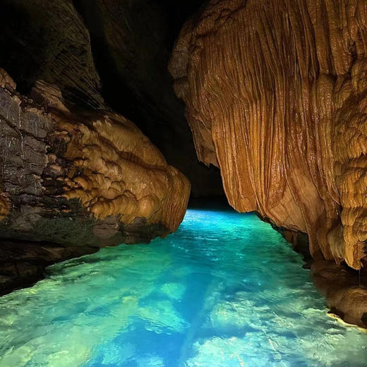 湘西探洞｜湘西蓝洞探险一日游，玩瀑布绳降，快乐玩水，一日往返打卡湘西玻璃水溶洞，看上亿年的钟乳石！ 商品图5