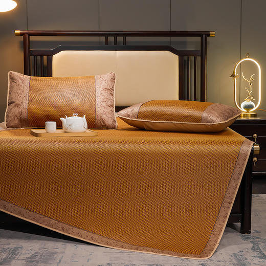 【严选品质】席之南夏季加厚双面凉席 植物选料 拒绝色素添加 加厚高档藤竹 商品图0