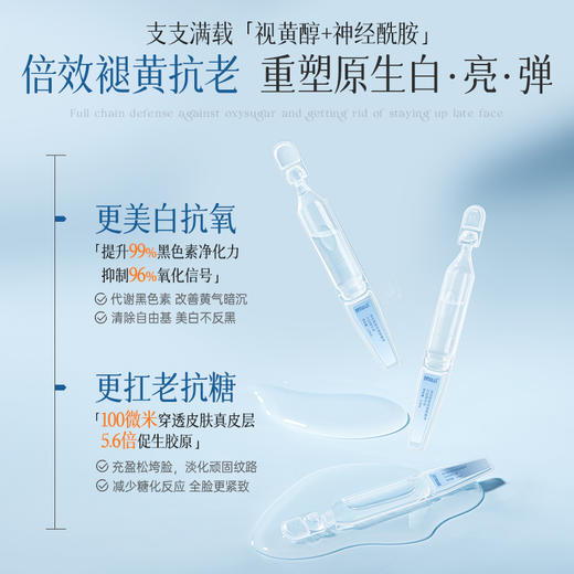 【⚡抢！第2件0元，需拍2件】神经酰胺视黄醇奢养次抛精华液30支/盒  次抛精华液保湿美白去黄淡斑痘印抗初老|儒意官方旗舰店 商品图2