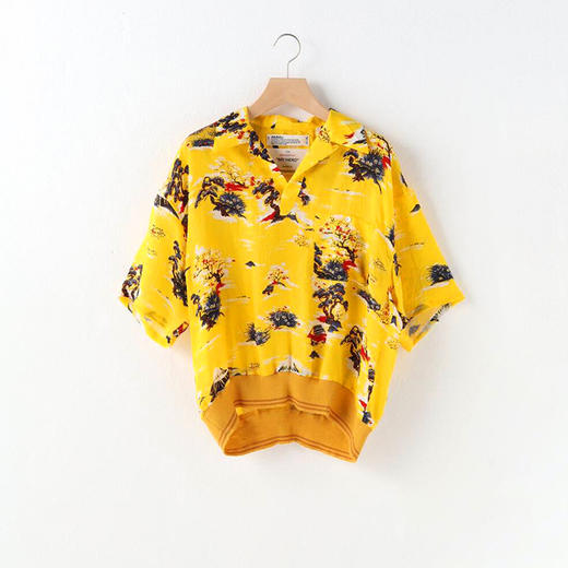 DAIRIKU "Cliff" Aloha Rib Shirt 下摆螺纹夏威夷短袖花衬衫 商品图1