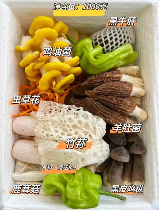 云南鲜菌菇组合 商品图1