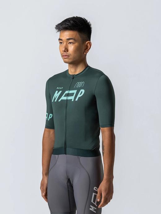 MAAP 男士 Adapt Training Jersey 短袖骑行服 藻光绿 商品图0