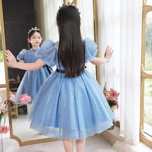 夏季仙女洋气小女孩网纱蓬蓬公主裙A2205 商品图3