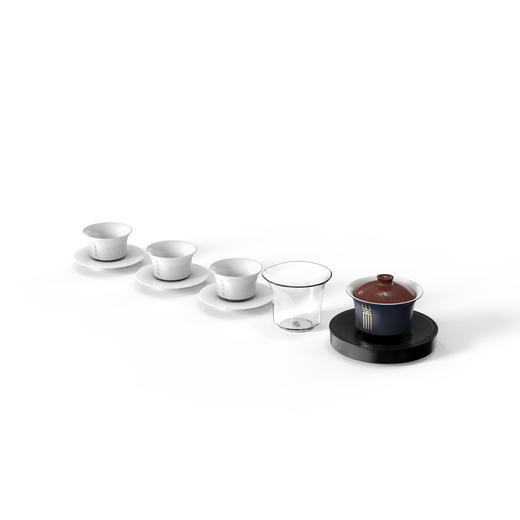 小罐茶旗下年迹 耑盖碗套组（甲辰） 商品图5