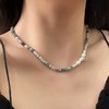 ELOANE GALLERY 落岸混彩蓝半宝石天然珍珠项链锁骨链丨【本商品不支持使用优惠券】 商品缩略图2