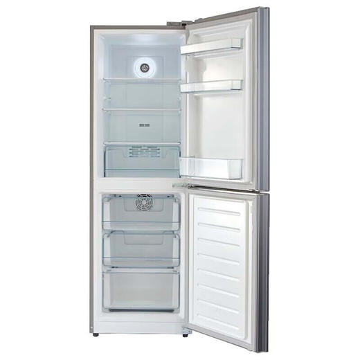 美的(Midea) 186升双开门冰箱风冷无霜节能省电家用电冰箱PT净味【榭湖银面板】 BCD-186WMA 商品图7