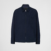 PRADA 普拉达 男士三角徽标刺绣弹力棉质束口外套 蓝色 SGC513 12VC F0SVF 商品缩略图0