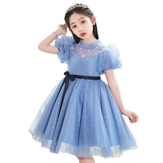 夏季仙女洋气小女孩网纱蓬蓬公主裙A2205 商品图4