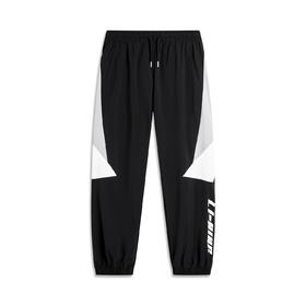 李宁运动潮流系列男女同款束脚冰感舒适防晒运动长裤AYKU363-1