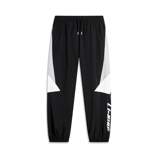 李宁运动潮流系列男女同款束脚冰感舒适防晒运动长裤AYKU363-1 商品图0