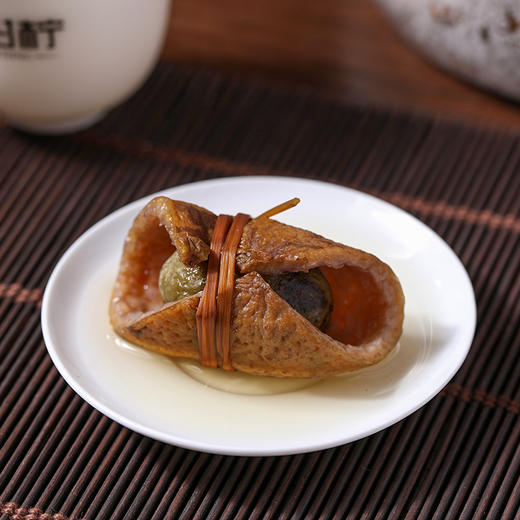 益柑柠丨 三宝扎 新会陈皮咸榄  2013年天马大红皮搭配3年咸橄榄 250g 可泡饮可入菜 商品图3