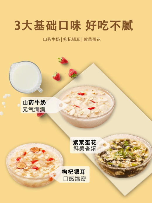 蒙燕 燕麦牛奶粥 商品图3