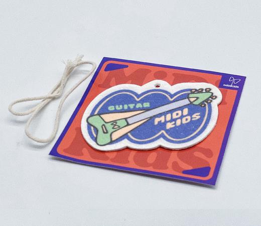 孩迷天然木浆棉电吉他百洁擦，刷碗沐浴厨房百洁布 商品图3