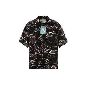 DAIRIKU "Cliff" Aloha Shirt 夏威夷短袖花衬衫 夏季短袖衬衣