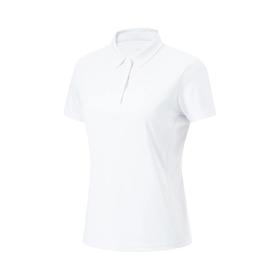 李宁健身系列女子排湿速干宽松短袖POLO衫APLU126-1