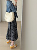 老米优品/ 韩国同款《韩国纱🌸 小碎花复古半身裙长裙》慵懒，复古，仙气。行走生风~~~ Q240508A 商品缩略图4