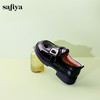 Safiya/索菲娅2024春季复古英伦一脚蹬百搭学院厚底粗跟小皮鞋 SF41112419 商品缩略图5