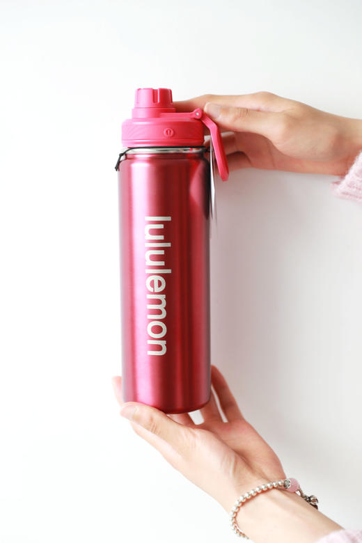 710ml大容量，380元一枚の户外保冷水杯。不锈钢瑜伽水瓶A050866 商品图12