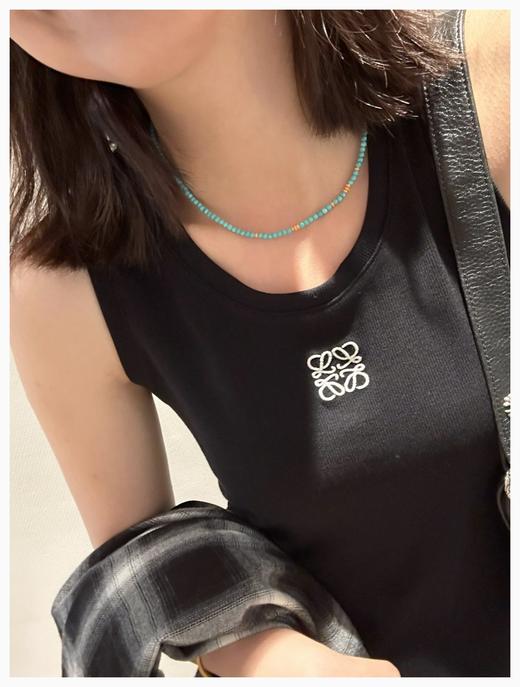 toryburc* 天然绿松石项链 商品图14