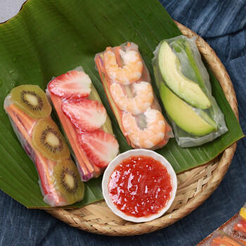 水妈妈 越南进口 超薄春卷皮500g 约57张 0脂肪透明米纸皮 水晶春饼皮 商品图2