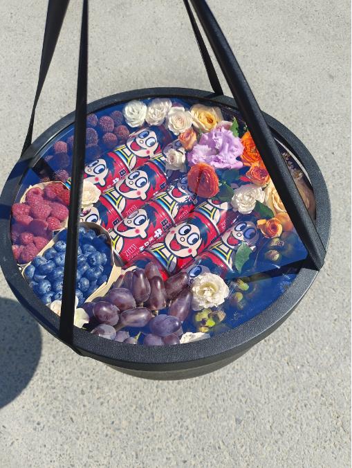 旺仔鲜花水果礼盒 商品图5