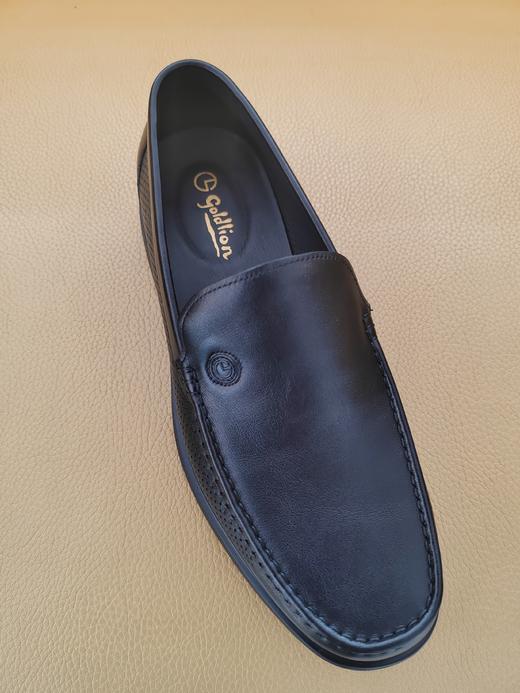 金利来皮鞋·商务正装款·简约大方·精选牛皮·两侧冲孔设计·透气性更佳·EPR大底轻便舒适 商品图0