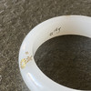 和田玉（羊脂玉）手镯（错金彩蝶系列62#） 商品缩略图3