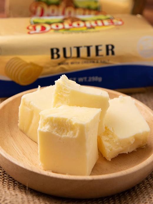 【中欧班列精选】荷兰进口德洛丽丝淡味黄油卷涂抹面包有盐/无盐250g/袋 QB 商品图4