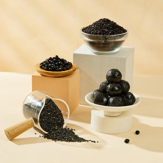 燕之坊 黑芝麻丸 即食手工糕点 休闲零食 高钙高蛋白   90g 商品图3