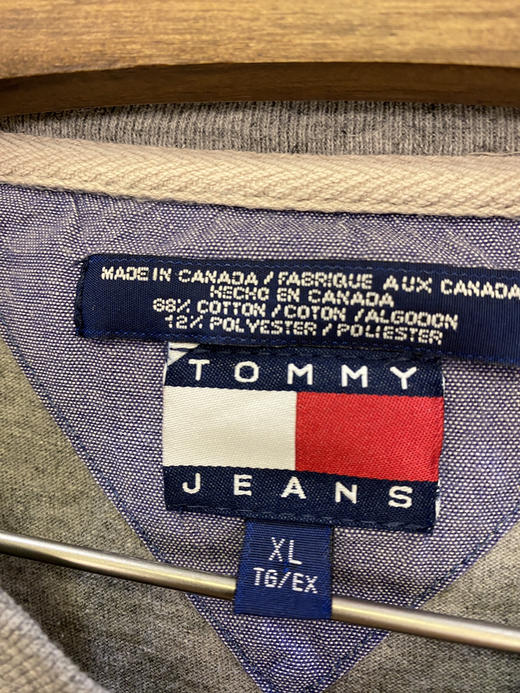 90年代 Vintage Tommy Hilfiger 加拿大制 短袖T恤 _SST(XL) 商品图2