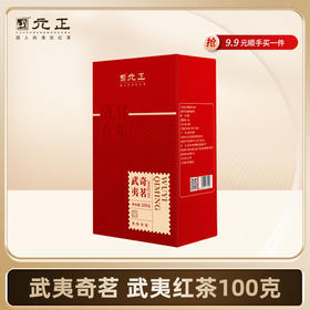 元正优品武夷奇茗 武夷红茶100g*1盒