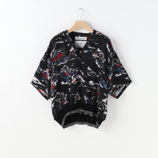 DAIRIKU "Cliff" Aloha Rib Shirt 下摆螺纹夏威夷短袖花衬衫 商品图0