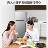 美的(Midea)冰箱 双门小冰箱112升客厅小型迷你家用电冰箱BCD-112CM 浅灰色 商品缩略图4