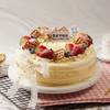 母亲节千层款-草莓装饰千层蛋糕-多个口味可选 商品缩略图0