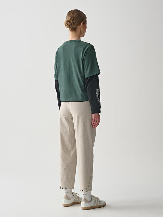 MAAP 女士 Essentials Tee 棕柏绿 休闲T恤 商品图2