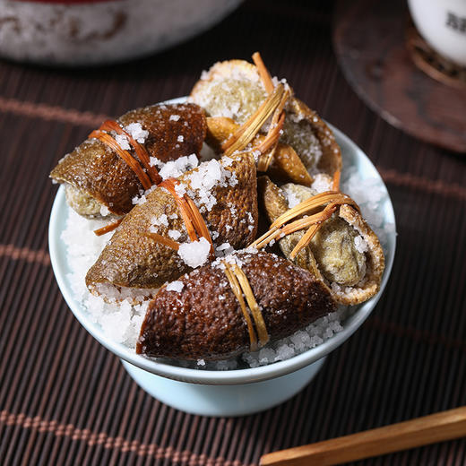 益柑柠丨 三宝扎 新会陈皮咸榄  2013年天马大红皮搭配3年咸橄榄 250g 可泡饮可入菜 商品图1