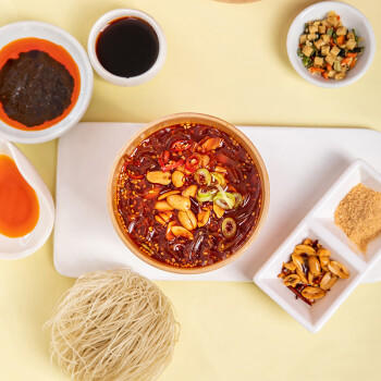 嗨吃家酸辣粉132g*12桶整箱装 红薯粉丝方便食品米粉米线夜宵礼物品盒箱 商品图6