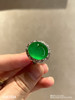 4262504，玻璃艳绿蛋面戒指，具体价格微信咨询 商品缩略图2