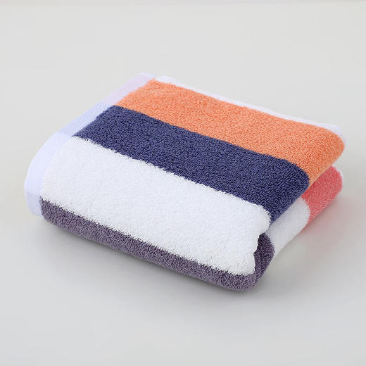 【宽条纹毛巾】全棉毛巾宽条纹洗脸面巾毛巾浴室洗澡条子毛巾 商品图7
