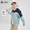 水孩儿童装春季新款儿童棒球服男童美式复古风外套女童时尚拼色上衣 商品缩略图0
