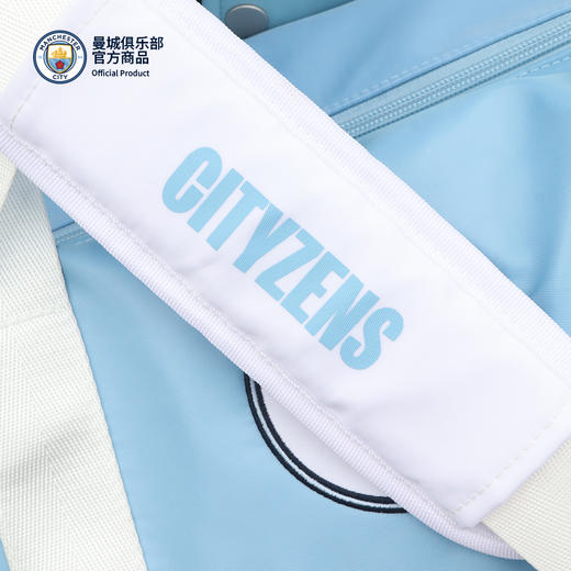 曼城俱乐部官方商品 | 队徽款蓝色健身包大容量干湿分离足球迷 商品图4