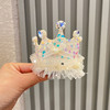【限时特价！好用不伤发】可爱儿童亮片头纱生日帽发箍甜美皇冠蝴蝶结发夹跨境公主宝宝发饰 商品缩略图11