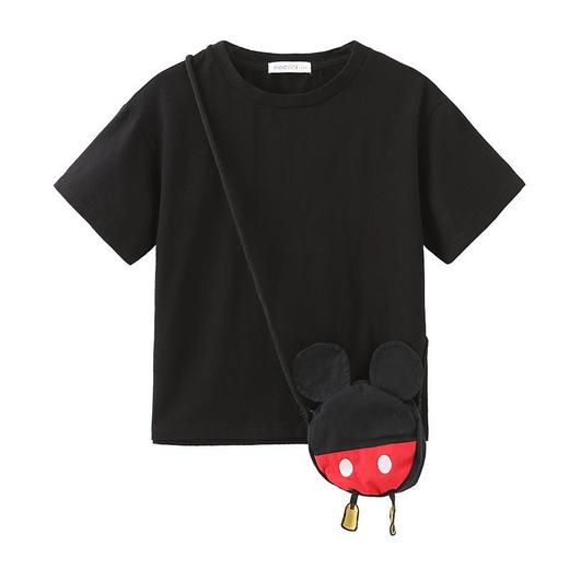 女童新款背带裤夏装套装中大童短袖背带裤2024新款时髦童装两件套 商品图4