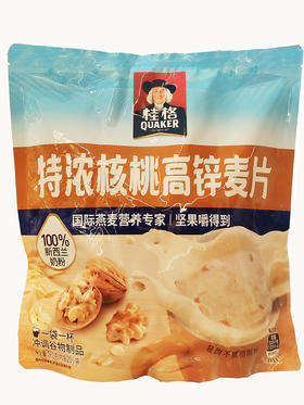 560g桂格特浓核桃高锌麦片